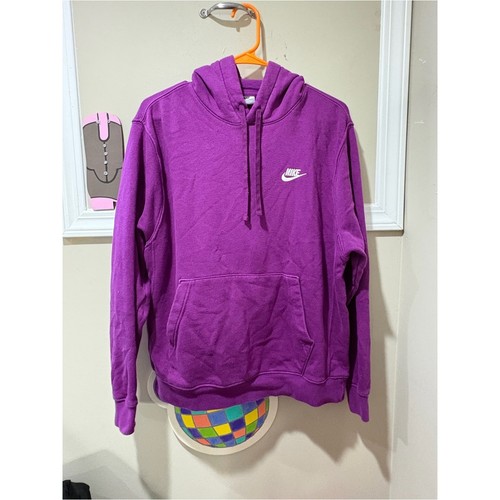 Felpa nike viola con cappuccio - nike,