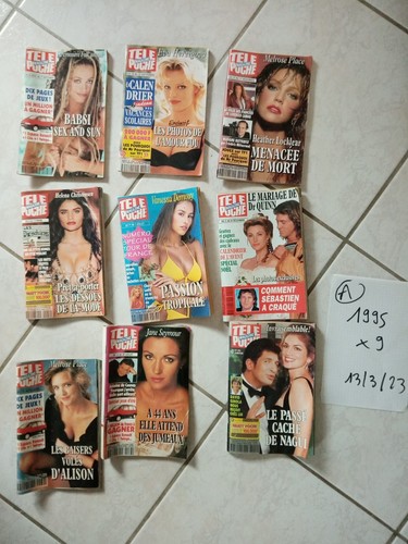 Lot magazines 1995 télé - tv,