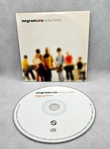Negramaro solo3min cd - -,