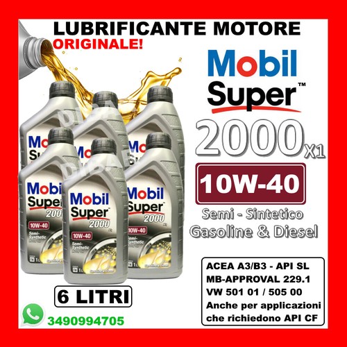 Olio mobil super 2000 - olio, x1