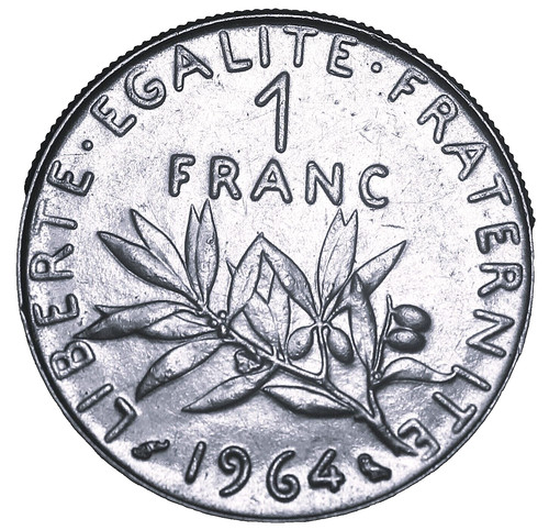 Francia franco 1964 gemma - 1, franco,
