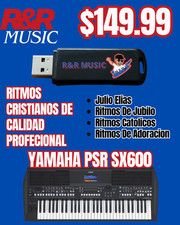 SOLO YAMAHA PSR SX600 RITMOS