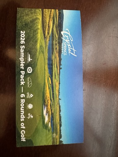 Crystal springs resort - crystal, golf