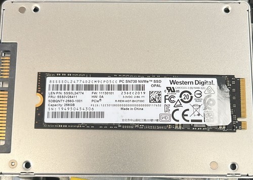 Western digital sn730 256 - digital,