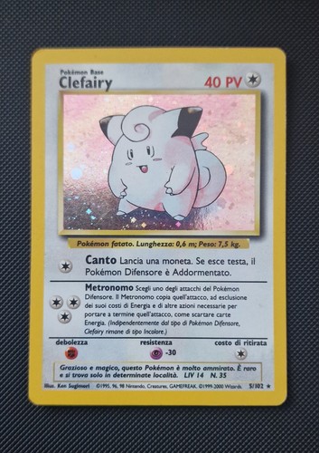 Pokemon clefairy 102 - pokemon,