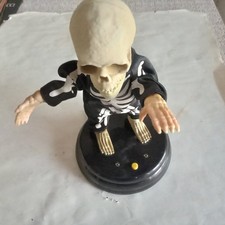 Gemmy Big Head  scheletro danzante Halloween con video 