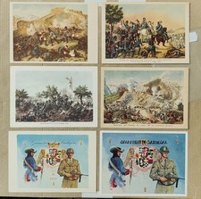 GRANATIERI DI SARDEGNA-LOTTO 6 CARTOLINE-D12-159