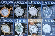 Riviste L'Orologio anno 2001- Rolex-Omega-Patek Philippe-Zenith-Ebel