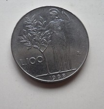 100 LIRE DEL 1968 DELLA REPUBBLICA ITALIANA -