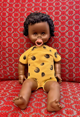 Bambola doll cicciobello nero - bambola,