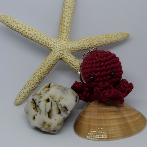 Portachiavi amigurumi forma - , di