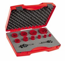 Kit 10 bimetal cup saws