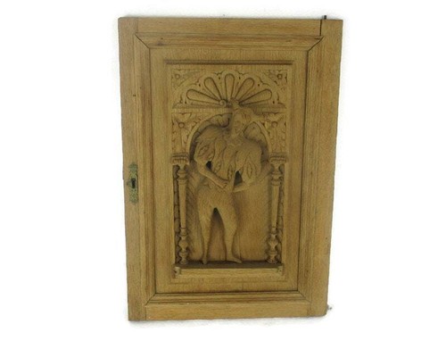 Antico pannello porta legno
