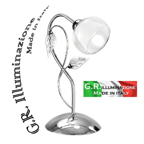 Lumetto moderno cromato - cromato, l