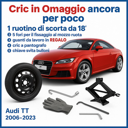 Ruotino scorta 5fori misura - scorta,