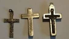 3  CIONDOLI CROCEFISSI   -