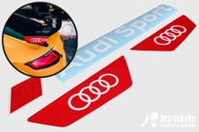 ADESIVI per alettone carbonio Audi Sport TT mk3 TT RS TTS wing spoiler stile R8