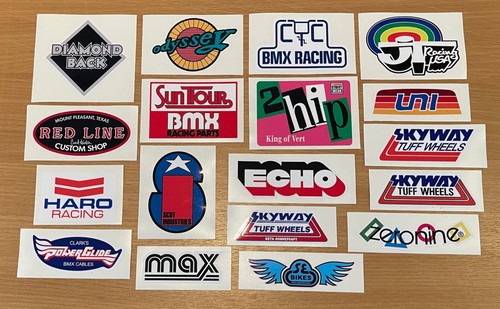 Decalcomanie bmx old - decalcomanie,
