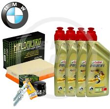 KIT/TAGLIANDO BMW R 1200 GS LC 2013/2018 CASTRTOL 10W40 FILTRI OLIO ARIA CANDELE