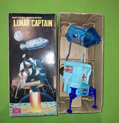 Vintage space toy lunar - space,