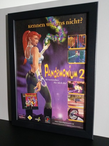 Rare pandemonium ps1 foglio - pandemonium, 2
