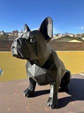 Statua Bulldog Francese Nera