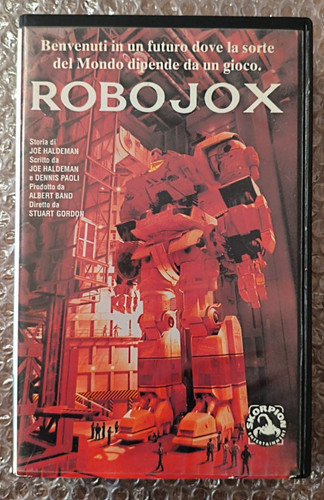 Vhs robojox original - vhs,
