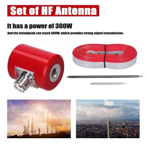 Antenna qrp 4 ft - qrp, 5m/16,4