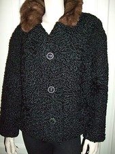 PELLICCIA FUR PELZ ASTRAKAN SWAKARA BREITSCHWANZ PERSIANO VISONE MINK NERZ 46-50