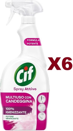 Cif spray attivo multiuso - 6, pz