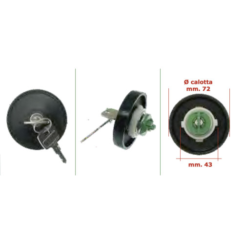 Tappo serbatoio carburante per