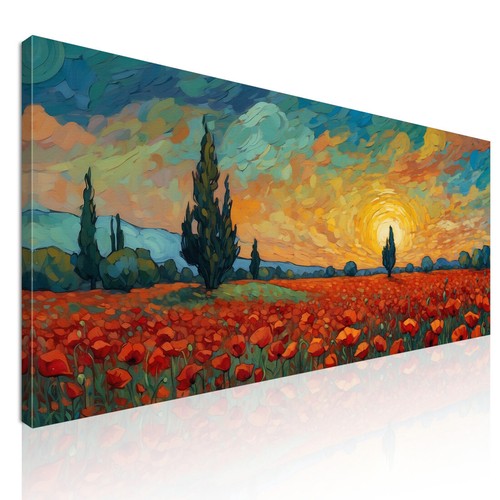 Quadro botanico papaveri - quadro,