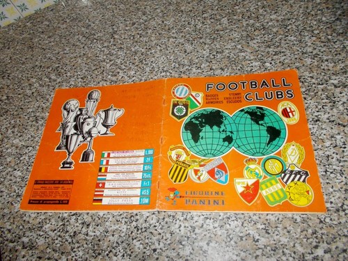 Album football clubs panini - album,