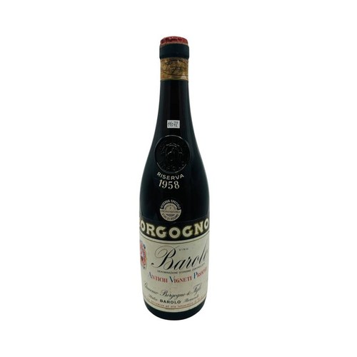 Vintage bottle borgogno - vintage,