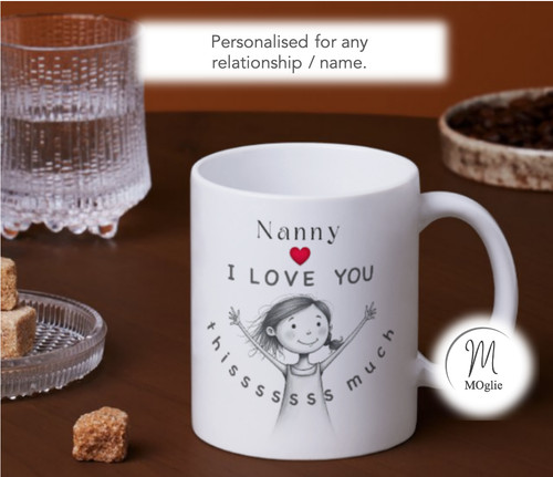 Tazza natalizia simpatica tata