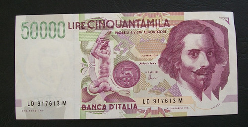 50000 lire 1997 gian lorenzo - lire,