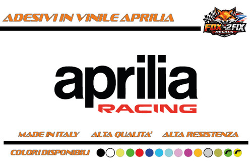 Adesivi moto aprilia racing - adesivi,