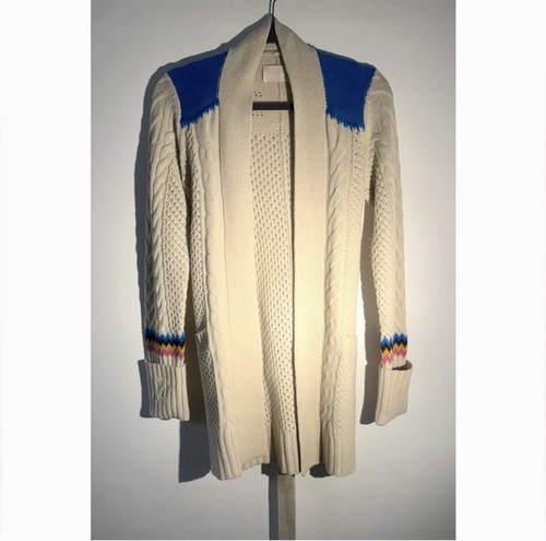 Cardigan lungo multi punto
