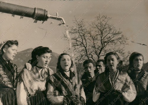 1954 tolmezzo ovaro - tolmezzo, coro