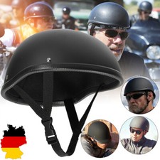 Mezzo casco moto nero stile