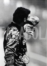 Foto vintage Calcio, Angelo Peruzzi, Roma, 1990, stampa 24 x 30 cm