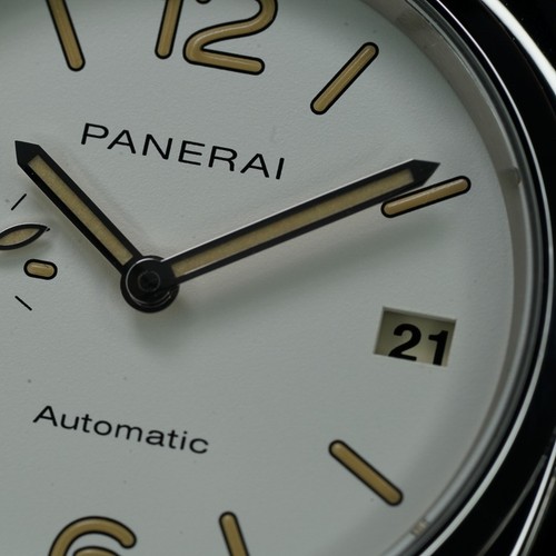 Panerai luminor due white - white, dial