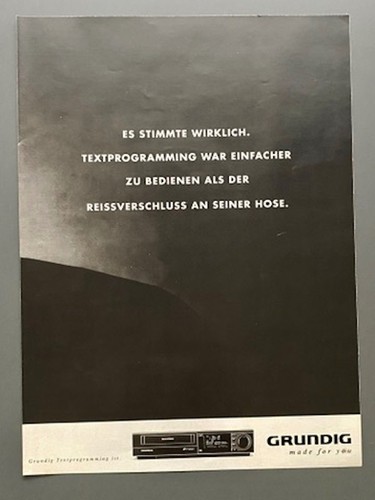 Grundig programmazione testi - grundig,