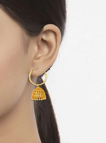 Orecchini tradizionali jhumki - tradizionali,