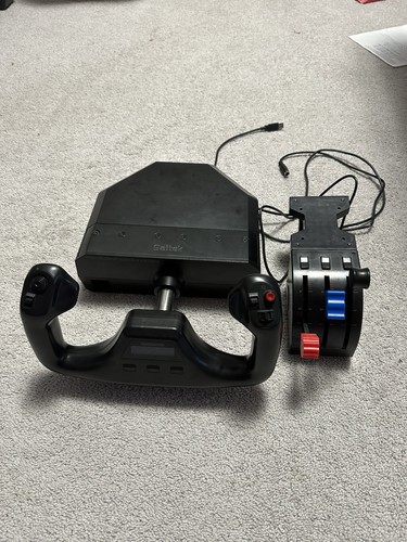 Logitech flight yoke - logitech, system