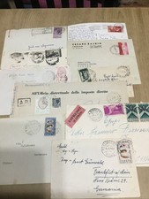ITALIA STORIA POSTALE LOTTO DI