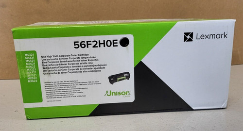 Toner lexmark 56f2h0e - toner, nero