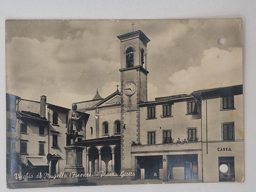 Vintage postcard vicchio - 🟢,