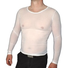 Maglietta Trasparente Da Uomo