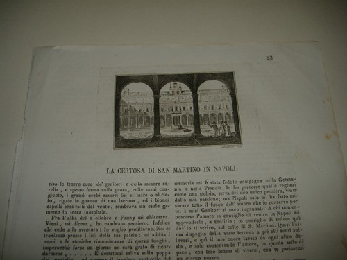 1800 napoli incisione - 1800,